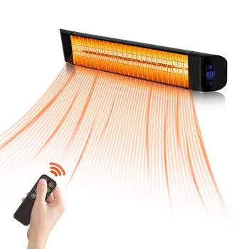 ZAPJQL Углеродный наружный настенный электрический 3 секунды быстрой энергии автоматический постоянная температура IP65 100 В Дальний инфракрасный герметичный 1200 Вт высокая скорость 4