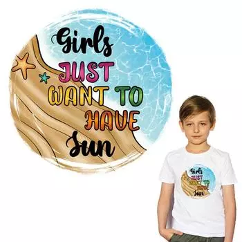 Заплатка для одежды, забавная футболка для девочек, Diy Parches Ropa, термопресс, аппликация, наклейки для одежды, толстовки, нашивки для одежды, можно стирать