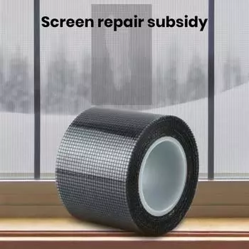 Заплатка для оконного экрана, самоклеящаяся, сильная липкость, мелкая сетка, оконный экран, ремонтный комплект для сломанного отверстия, товары для дома