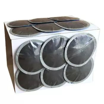 Заплатка для ремонта проколов грузовых шин, грибовидный инструмент для бескамерных шин для легковых автомобилей, 24 шт. чёрный