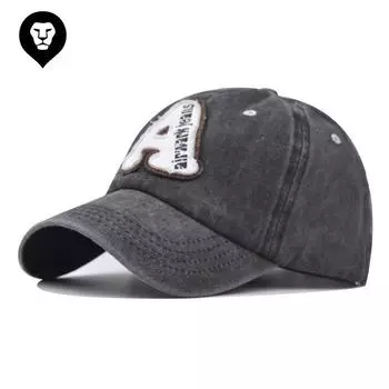 Заплатка из стираного хлопка, бейсболка с вышитой буквой А, старая стираная кепка с буквой А Adjustable хаки