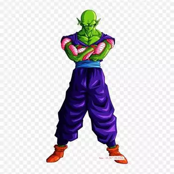 Заплатки для сумки для одежды, термонаклейки с утюгом, супер Namekian Piccolo Piccolo Goku, моющиеся теплопередачи