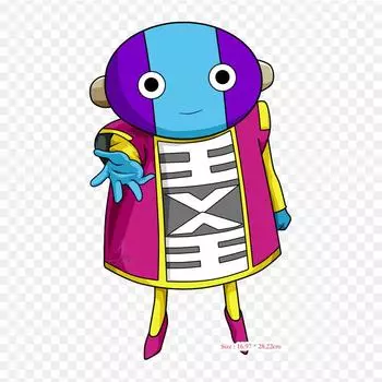 Заплатки для сумки для одежды, термонаклейки с утюгом на термонаклейках Dragon Ball Super Zeno Zama Goku Vegeta, моющиеся теплопередачи