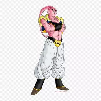 Заплатки для сумки для одежды, термонаклейки с утюгом на термонаклейках Buu Gotenks, впитывающие Majin Buu Goten, моющиеся теплопередачи