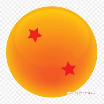 Заплаты для утюга сумки одежды на термонаклейках 2 Star Dragon Ball Goku Стоковая Фотография Картина Моющаяся теплопередача