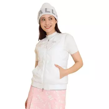 Заполненный жилет для гольфа Water Golf C24216202 [Callaway] женский (Star Stretch Repellent, дышащий, ветрозащитный) / / 1030_Белый