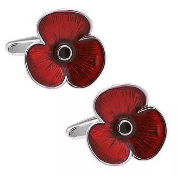 Запонки Poppy poppy запонки запонки n02306 красный