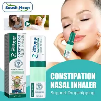 Запор Назальный ингалятор Увлажнение кишечника Похудение Детоксикация Дефекация Вздутие желудка Сухой стул Успокоение Очищение кишечника Жидкость 2ml boxed