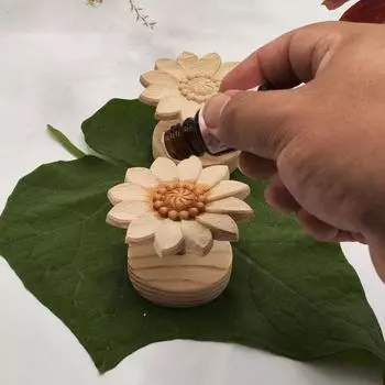 Заправляемый ароматерапевтический диффузор в форме цветка, самодельный ароматерапевтический диффузор без огня для кухни
