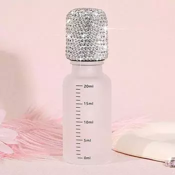 Заправляемый флакон для эфирного масла с роликовым шариком, флакон для духов, подарочный флакон для хранения эссенции для женщин 20ml