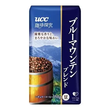 Запрос на кофе UCC Жареные зерна Blue Mountain Blend 150 г Обычный кофе (Фасоль)
