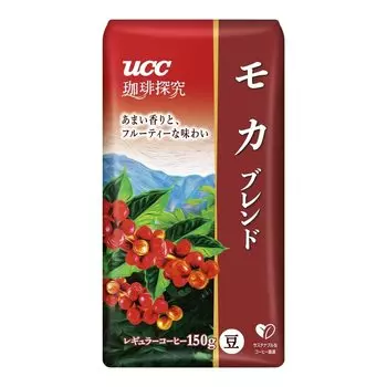 Запрос на кофе UCC Жареные зерна Мокко Смесь 150 г x 3 Обычный кофе (Фасоль)