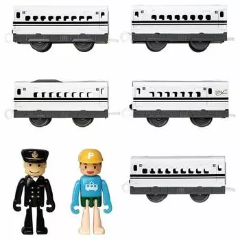 запуск Plarail в длинном Shinkansen N700S подтверждающий испытательный вагон промежуточный набор вагонов Давайте формироваться!