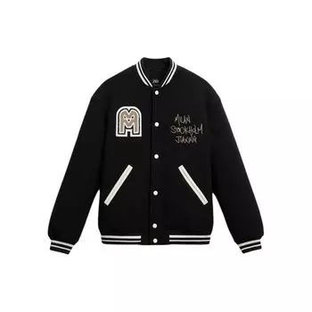 ZARA Color Block Stand Collar Single Breasted Long Sleeve Jacket Men jackets Black 6318411 800 S
