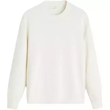 Zara Origins Special Collection однотонный повседневный свитер с круглым вырезом и длинными рукавами мужской свитер белый 9598432-712 S