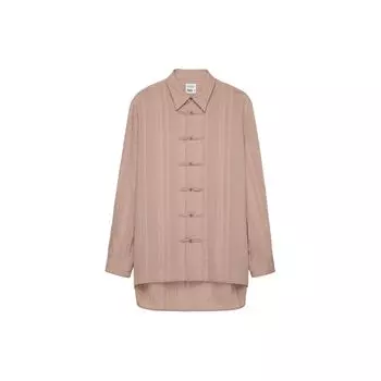 Zara Solid Color Pointed Collar Long Sleeve Comfortable Casual Shirt Men shirts Purple 3268800-612 M