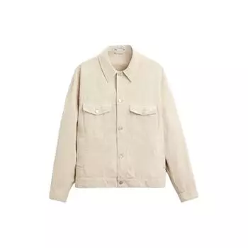 Zara Solid Color Short Pocket Detail Lapel Jacket Men jackets Brown 0706001-707 S