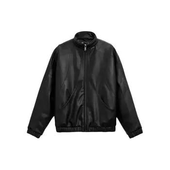Zara Ss24 Year Of The Dragon Limited Edition Solid Color Stand Collar Zip Long Sleeve Jacket Men Jacket Black 8281550-800 L