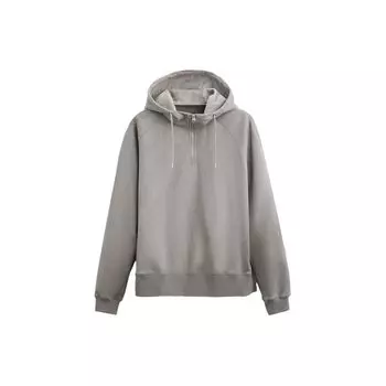 Zara Ss24 Year Of The Dragon Limited Edition Solid Color Hooded Pullover Long Sleeve Sweatshirt Men sweatshirt Brown 6318404-700 M