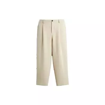 Zara Straight Leg Versatile Comfortable Casual Pants Men bottoms White 01564123712-33 XL
