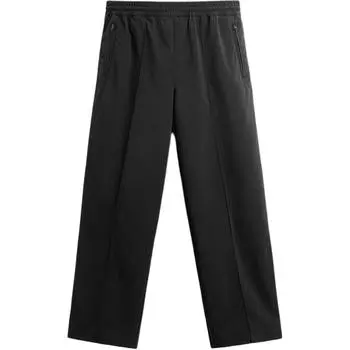 Zara Свободные однотонные простые удобные повседневные брюки мужские низы черного цвета 3918365-800 L