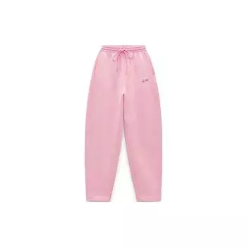 Zara X Barbie Collaboration, длинные облегающие трикотажные спортивные штаны с высокой талией и логотипом, женские плавки, розовые 0085823620-823 M