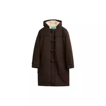 Zara X Harry Lambert Fashion Hooded Long Sleeve Coat Men Coats Brown 8861088700 L