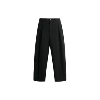 Zara X Studio Nicholson Collaboration однотонные прямые брюки средней посадки женские брюки черные 2003828-800 S