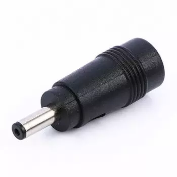 Зарядка 5,5*2,1 мм до 4,0*1,35 мм штекер DC преобразователь ноутбук адаптер разъем зарядное устройство чёрный