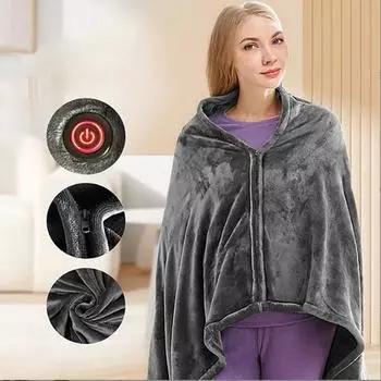 Зарядка, Отопление, Теплый плед, Офисный сон, Теплое одеяло с плюшевой изоляцией, Электрическое отопление