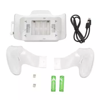 Зарядная док-станция для 3S магнитной зарядной станции для контроллеров гарнитуры VR с 2 перезаряжаемыми 2000 мА