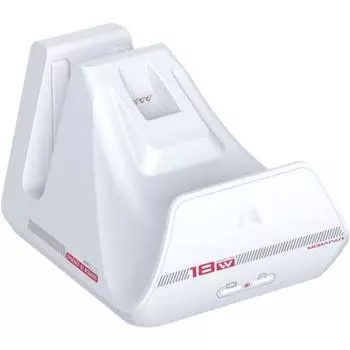 Зарядная док-станция для контроллеров Nintendo Switch Pro с режимом ТВ, выходом HDMI 4K и беспроводной зарядкой PD3.0 мощностью 18 Вт. 13.45*11.5*8.84cm белый