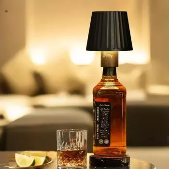 Зарядная настольная лампа, барный светильник, ресторан, простая атмосфера, RGB, креативный портативный ночник