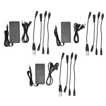 Зарядное устройство 42 В 2 А DC5.5x2. Адаптер питания для быстрой зарядки для литиевой батареи 36 В EU Plug