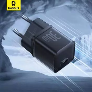 Зарядное устройство Baseus GaN5S 30 Ватт чёрный