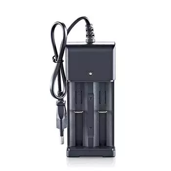 Зарядное устройство для аккумуляторов 4,2 В, электронная зарядка со светодиодным индикатором, портативная защита от обратной полярности для путешествий, домашняя зарядка