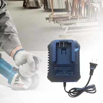 Зарядное устройство для электрического гайковерта 21 В, угловая шлифовальная машина, многофункциональная для деревообработки 12cmx5cmx3.6cm