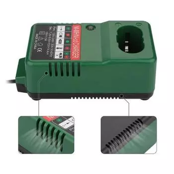Зарядное устройство для электроинструментов 7,2-18 В, стабильная быстрая зарядка, универсальное зарядное устройство для инструментов, профессиональная защита от перезаряда