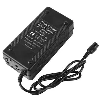 Зарядное устройство для электросамоката 54,6 В 2 А, адаптер питания, совместимый с электросамокатом KUGOO M4 EU Plug