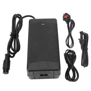 Электрическое зарядное устройство 54,6 В 2,5 А, блок питания для аккумуляторной батареи с 3-контактным разъемом GX16 Standard UK Plug