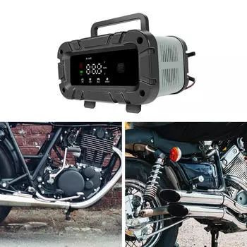 Зарядное устройство для автомобильного мотоцикла, 12 В, ЕС, 220 В, прочное средство обслуживания