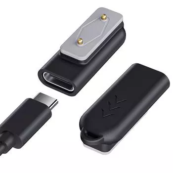 Зарядное устройство для часов USB C адаптер зарядного устройства типа C адаптер зарядный кабель-конвертер для Samsung Galaxy Fit 3/Huawei Watch Fit 3 2