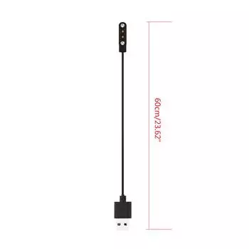 Зарядное устройство для док-станции Зарядное устройство для iWO W26 40 ММ 44 ММ Pro Смарт-часы 2-контактный магнитный USB-кабель для зарядки Легкий портативный шнур