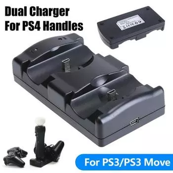 Зарядное устройство для игрового контроллера, двойная зарядная подставка со световым индикатором, профессиональная зарядная подставка, аксессуары для док-станции для