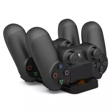 Зарядное устройство для контроллера PS4, быстрая зарядка, док-станция для игрового контроллера, подставка для игровой консоли Playstation 4, аксессуары