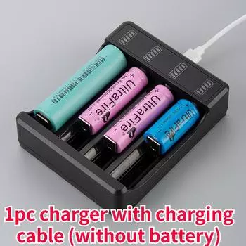 Зарядное устройство для литиевой батареи 18650 Батарейный блок USB-бокс для быстрой зарядки 14500 Литиевая батарея с несколькими разъемами 3,7 В A