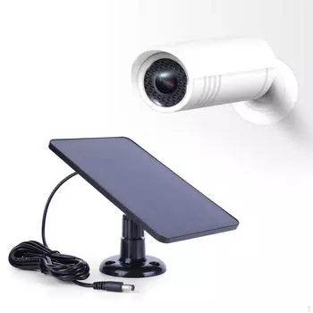 Зарядное устройство для солнечной панели, 4 Вт, 5 В, замена панели, более эффективная зарядка Black DC5521 Port