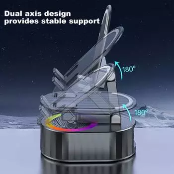 Зарядное устройство для телефона, динамик с подсветкой, высококачественный звук, регулируемая подсветка, Bluetooth-совместимый динамик, многофункциональный белый