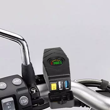 Зарядное устройство для телефона с двумя USB-портами, выключатель, пылезащитный электровелосипед Style A