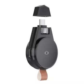 Зарядное устройство для Watch 6/5/Active 2/Watch4/3 USB C Сменное зарядное устройство-брелок с вращающимся USB C